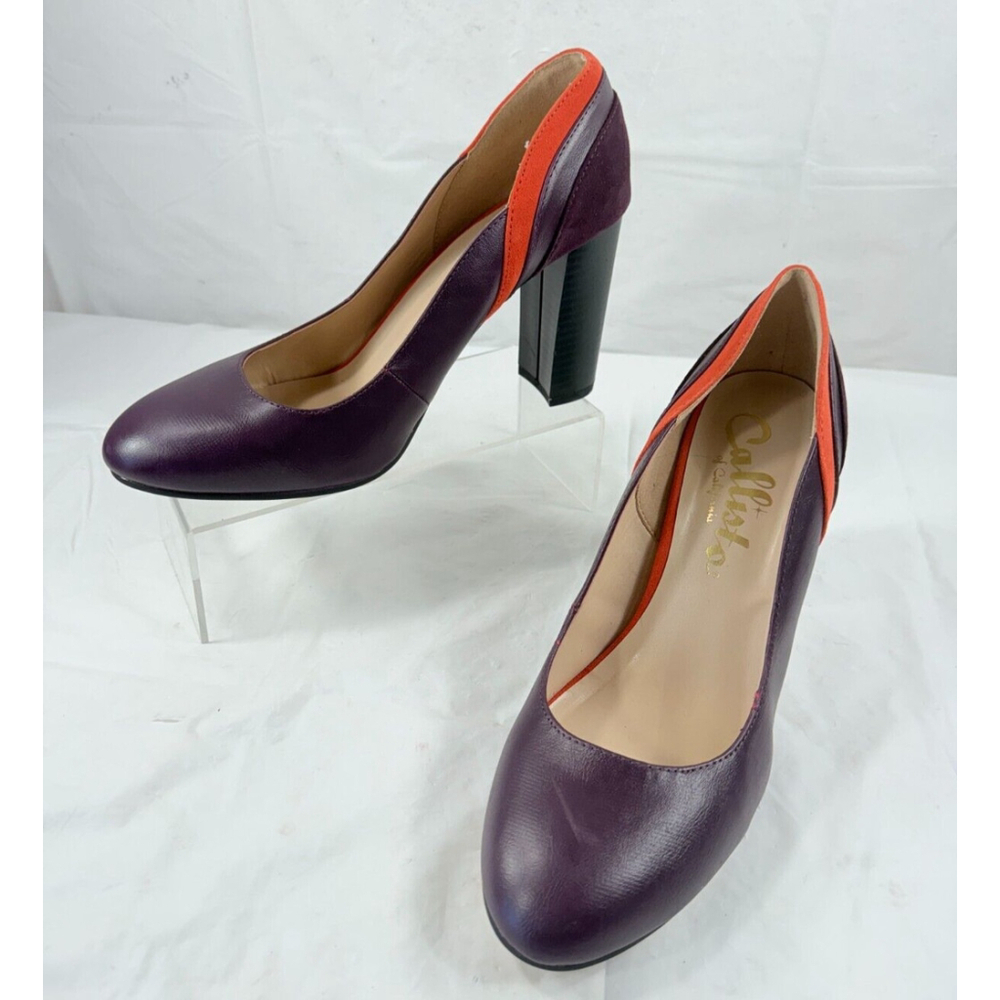 Callisto Purple Pumps Women's Size 10 - Picture 8 of 15